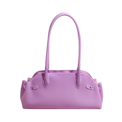 Jelly PVC Shoulder Bag – Women's Large Capacity Dumpling Bag