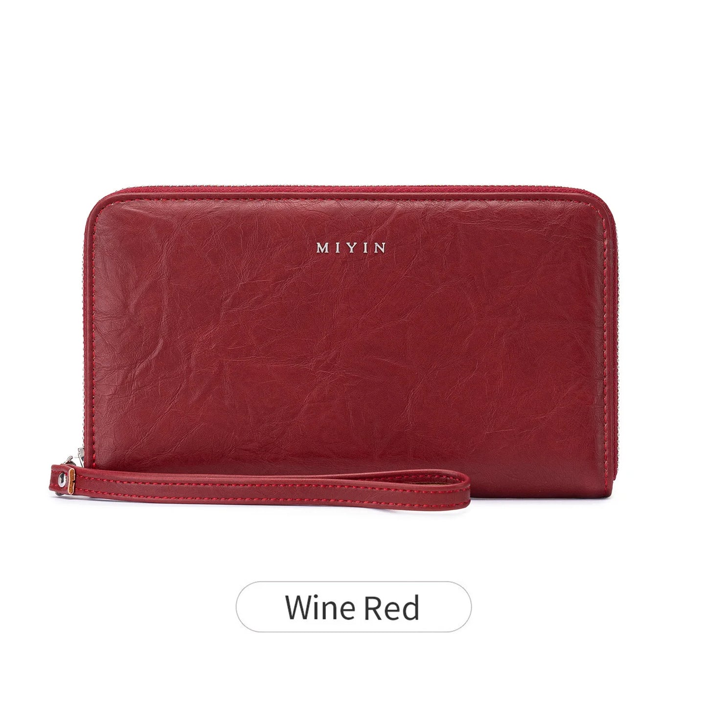 RFID Blocking Women's Large Accordion Wallet Clutch