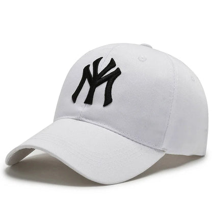 NY Embroidery Baseball Cap – Unisex Cotton Snapback Hat