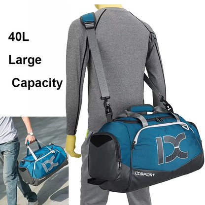 IXSport Gym Duffel Bag with Wet Dry Separation – Sports Travel Bag