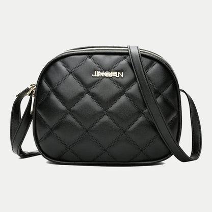 Quilted Crossbody Bag for Women – PU Leather Shoulder Purse