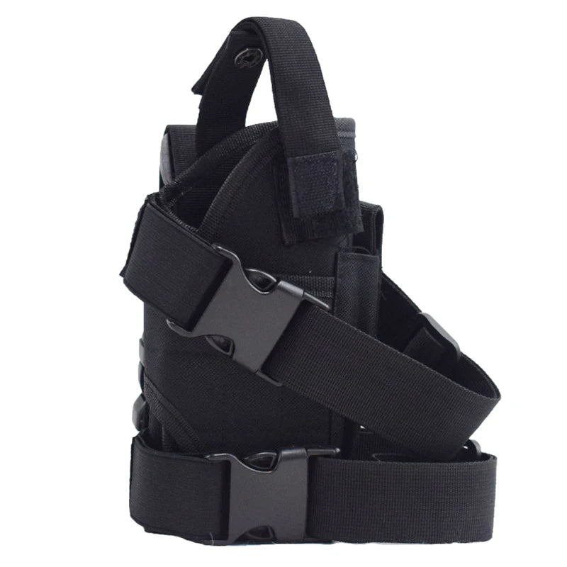 Tactical Drop Leg Holster Nylon Pistol Holster Adjustable Belt Airsoft
