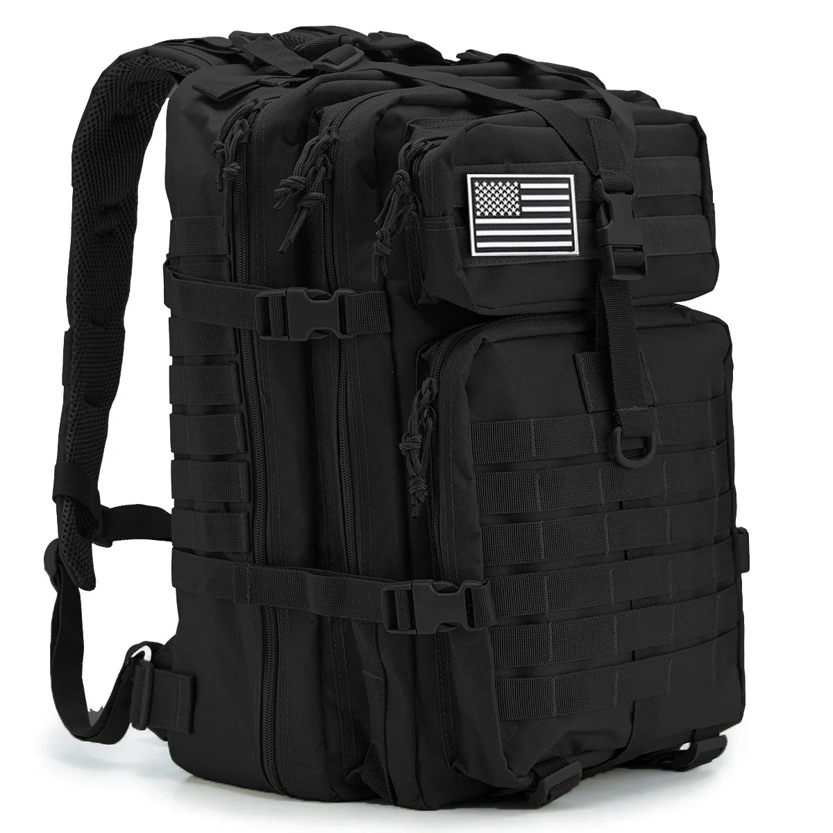 45L Tactical Backpack – Men's MOLLE Military Assault Pack