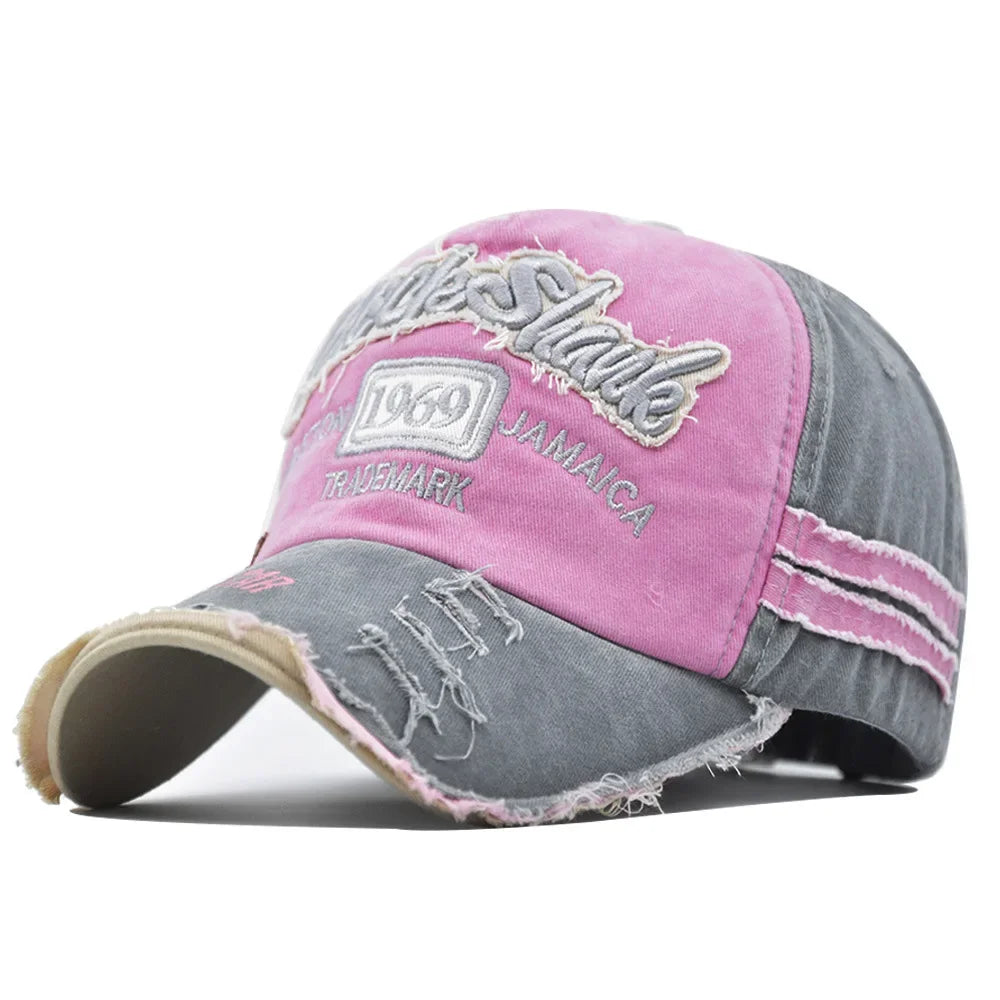 Vintage 1969 Embroidered Baseball Cap – Washed Cotton