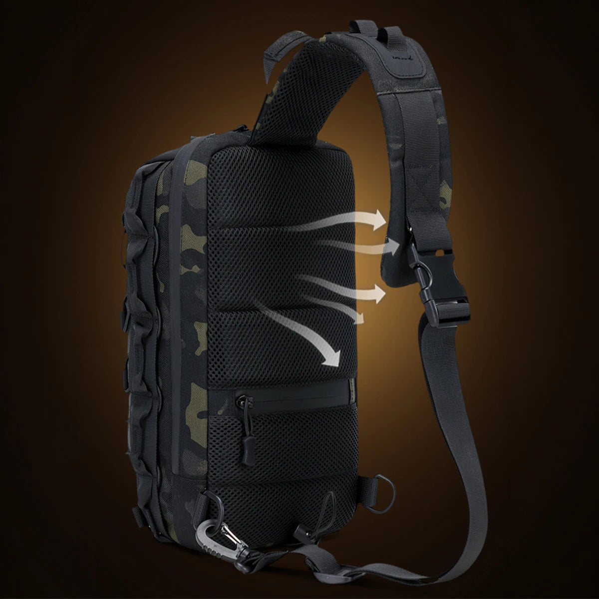 Tactical Sling Bag – Men's EDC Crossbody Shoulder Pack