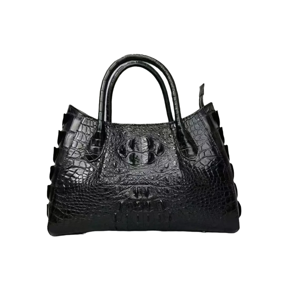 Genuine Crocodile Leather Handbag – Women's Shoulder & Crossbody Bag