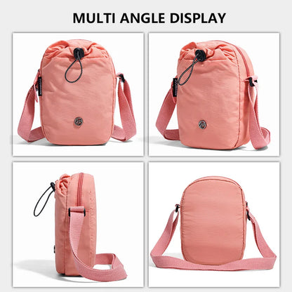 Nylon Crossbody Shoulder Bag Unisex Casual Sports Mini Bag