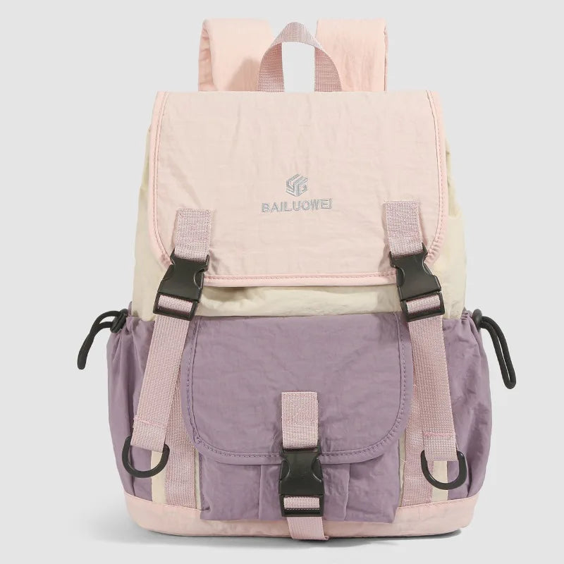 Lightweight Student Backpack – Large Capacity Water-Repellent Unisex