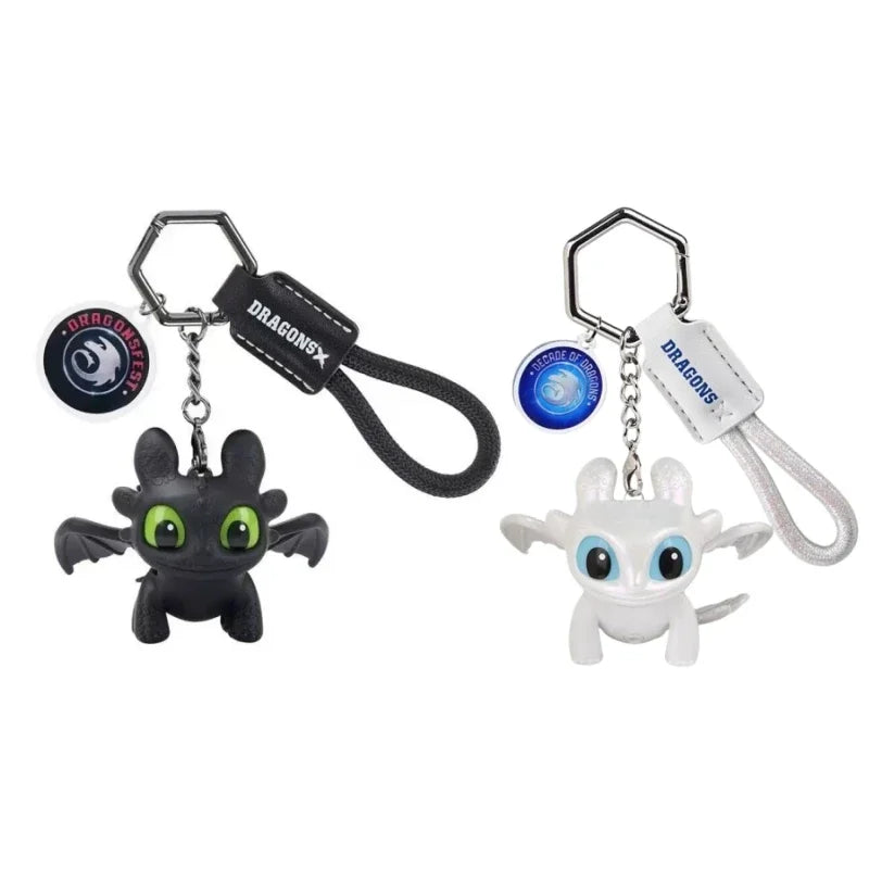 Toothless Dragon Keychain – Cute Glowing Car & Bag Ornament