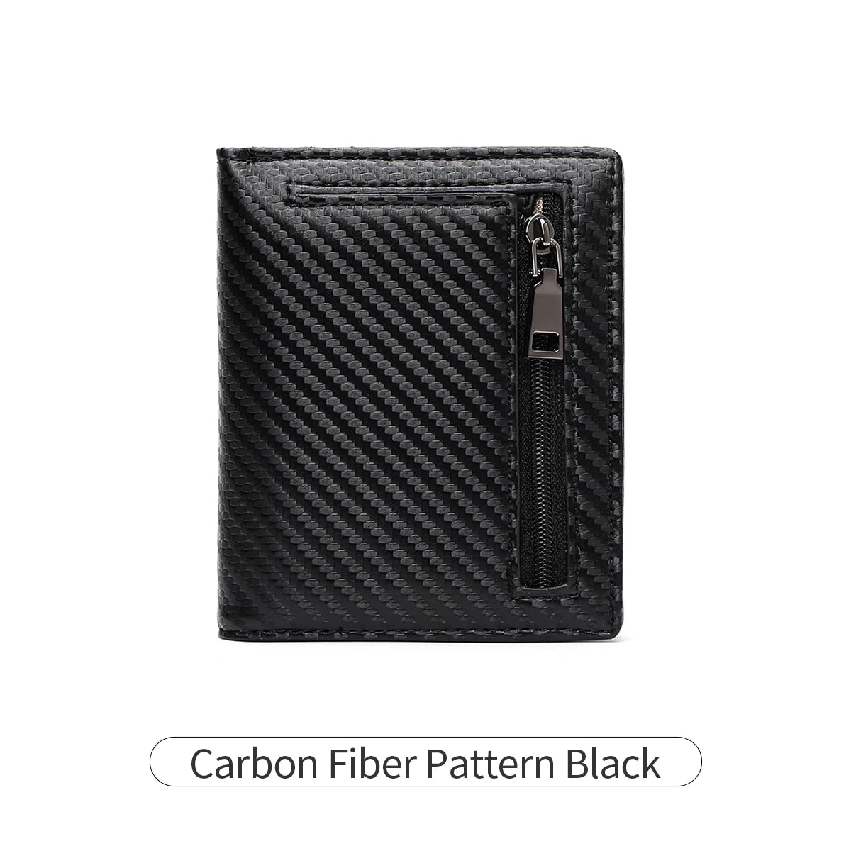 RFID Blocking Carbon Fiber Bifold Wallet for Men