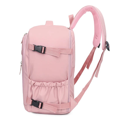 Airline-Approved Carry-On Backpack – Nylon Flight Bag with Shoe Compartment