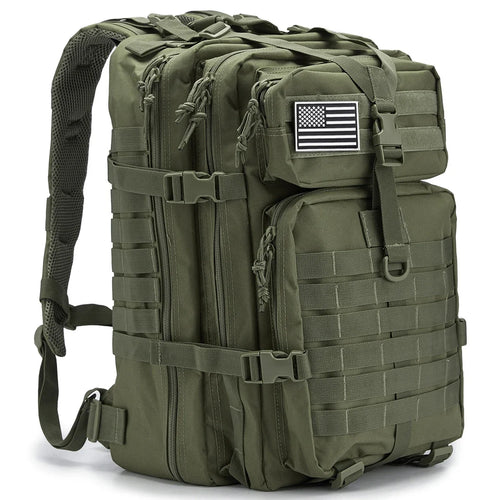 50L Tactical Backpack – MOLLE Bag for Hunting, Trekking & Travel