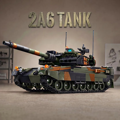Military Tank MOC Building Blocks Set – 903 Pcs Armored Vehicle Model