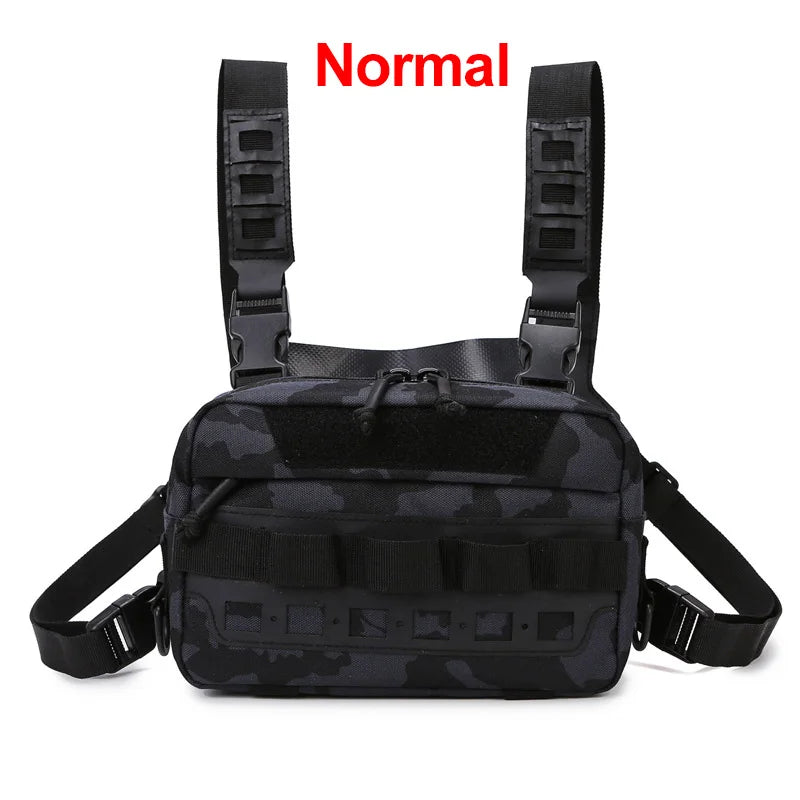 Tactical Chest Rig Bag – Fishing Lure & Outdoor Hiking Vest Pack