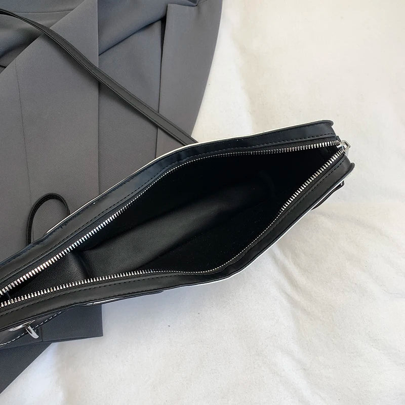 Halloween Knife Shape Shoulder Bag Women PU Leather Purse