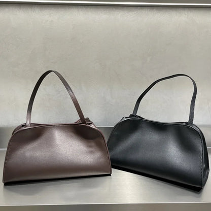 Genuine Leather Tote Bag – Luxury Top-Grain Cowhide for Women
