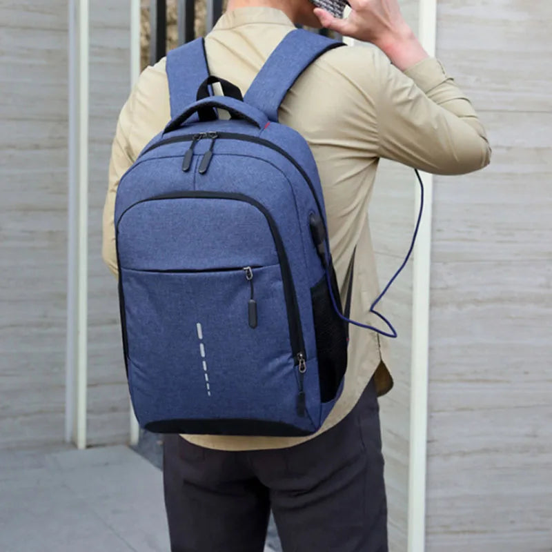 Waterproof Laptop Backpack with USB Charging Port