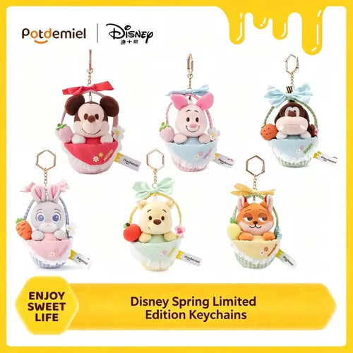 Disney Plush Bag Charm Keychain – 10cm Spring Limited Edition
