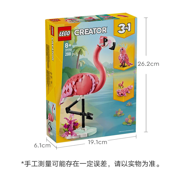 LEGO Creator 3in1 Pink Flamingo Set 31170 – Build 3 Animals