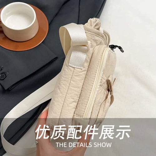 Y2K Buckle Shoulder Bag PU Leather Crossbody for Women