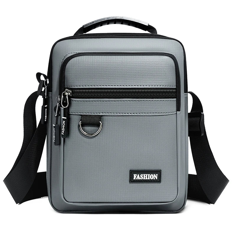 Men's Messenger Shoulder Bag – Lightweight Oxford Crossbody