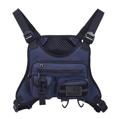 Tactical Chest Rig Vest Bag – Outdoor Running, Hiking & Hunting Pack