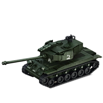 M26 Pershing Heavy Tank Building Blocks Set