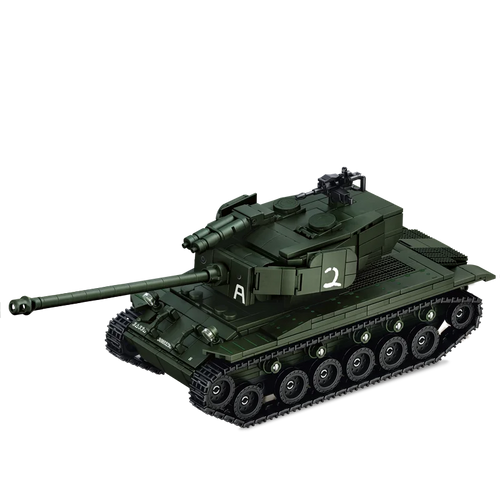 M26 Pershing Heavy Tank Building Blocks Set