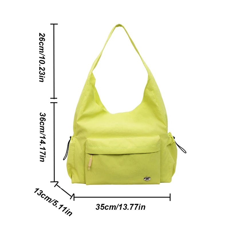 Hobo Shoulder Bag – Women's Spacious Multi-Pocket Crossbody Handbag