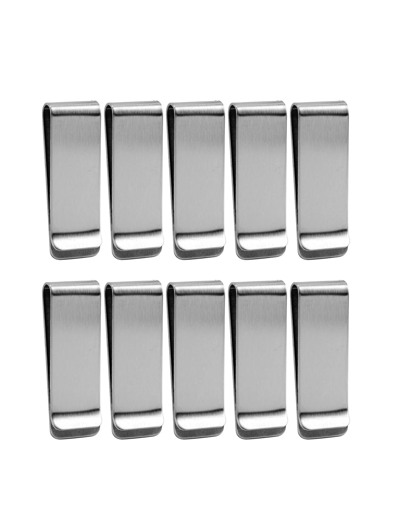 Stainless Steel Money Clip for Men – Ultra-Thin Minimalist Cash Clip