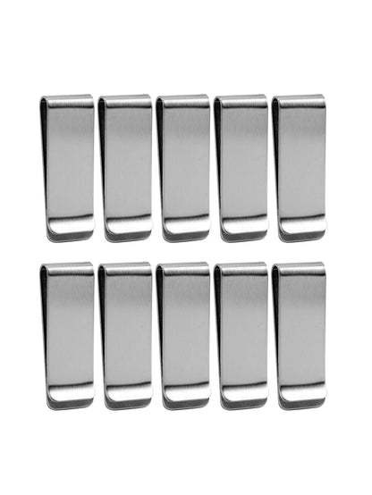 Stainless Steel Money Clip for Men – Ultra-Thin Minimalist Cash Clip