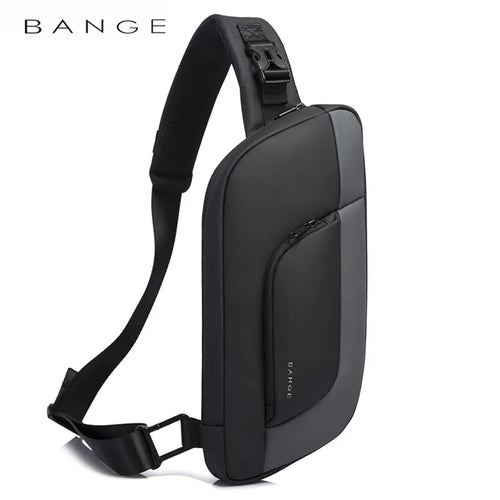 Bange Waterproof Chest Bag – Slim Multifunctional Sling Pack for Men