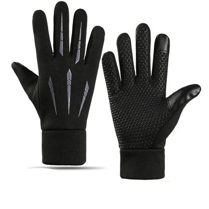 Winter Waterproof Men's Gloves – Windproof, Touchscreen & Non-Slip