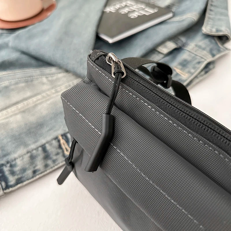Waterproof Nylon Crossbody Messenger Bag – Unisex Shoulder Bag