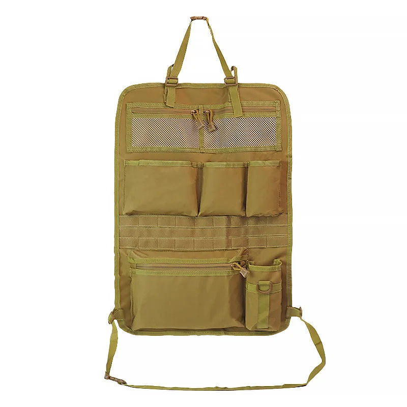 Tactical Car Seat Back Bag – Hunting Nylon Storage Pouch