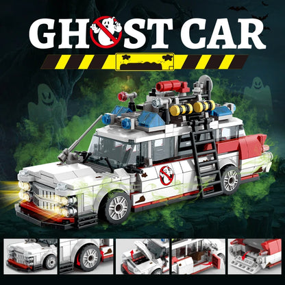 Ghostbusters Ecto-1 Car Building Blocks – 562pcs MOC Brick Set