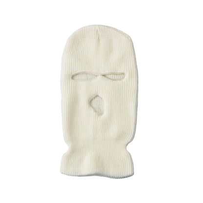 Embroidery Wool Balaclava – Windproof Full Face Ski Mask