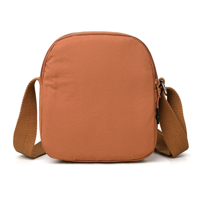 Women's Crossbody Shoulder Bag – Lightweight Oxford Multi-Pocket Purse for Travel & Business