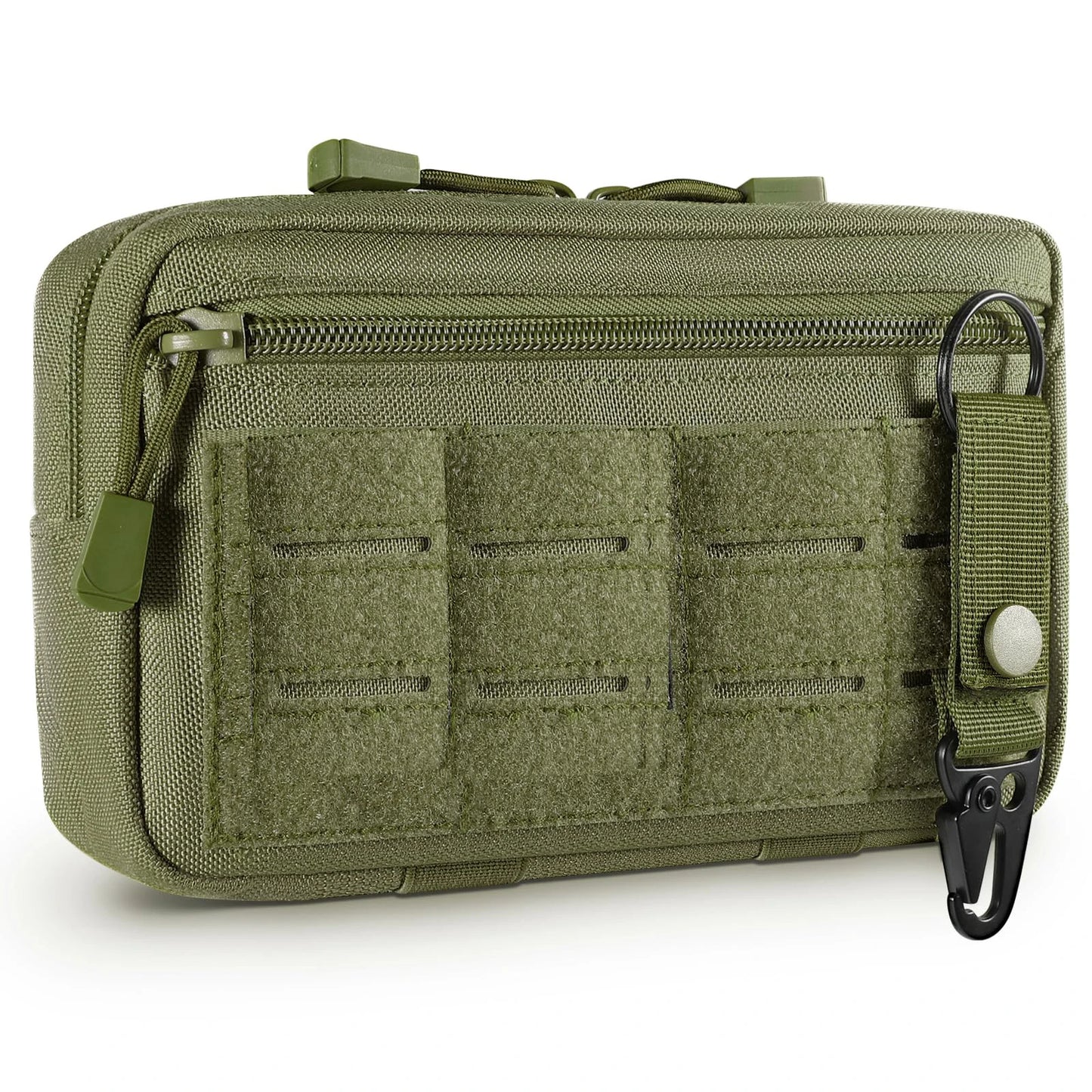 Tactical MOLLE Admin Pouch – Laser-Cut EDC Tool Bag with Flag Patch