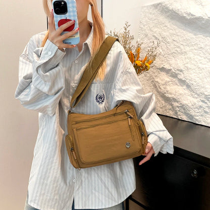 Women's Crossbody Bag – Multi-Pocket Lightweight Shoulder Bag