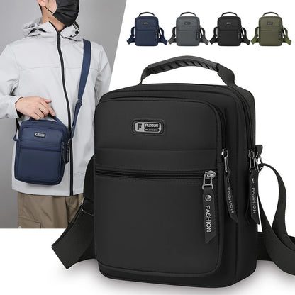 Men's Shoulder Bag – Waterproof Large Capacity Business Crossbody Handbag