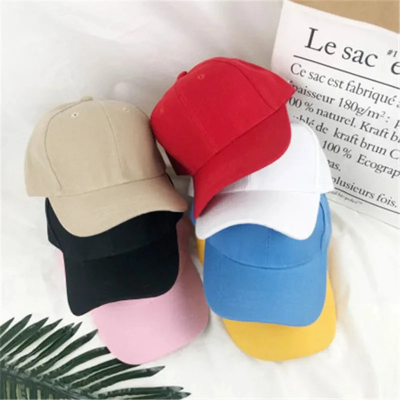 Snapback Baseball Cap – Plain Unisex Dad Hat
