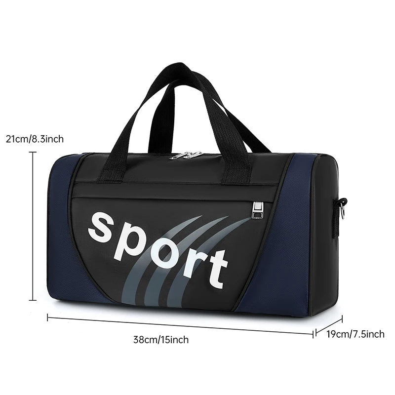 Sport Gym Duffel Bag – Unisex Crossbody Travel & Yoga Bag