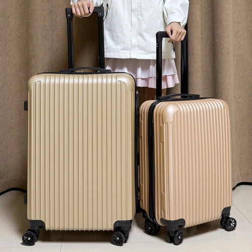 2-Piece Hardshell Luggage Set – 20" & 24" Trolley Suitcases