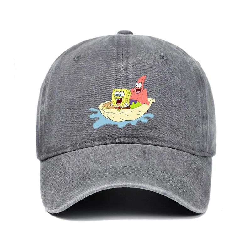 SpongeBob & Patrick Baseball Cap – Unisex Cartoon Hat