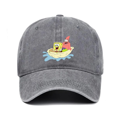 SpongeBob & Patrick Baseball Cap – Unisex Cartoon Hat