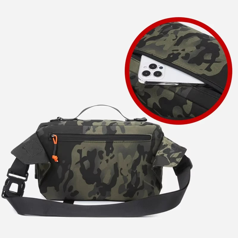 Tactical Fanny Pack – Waist & Chest Sling Bag for Outdoor Use