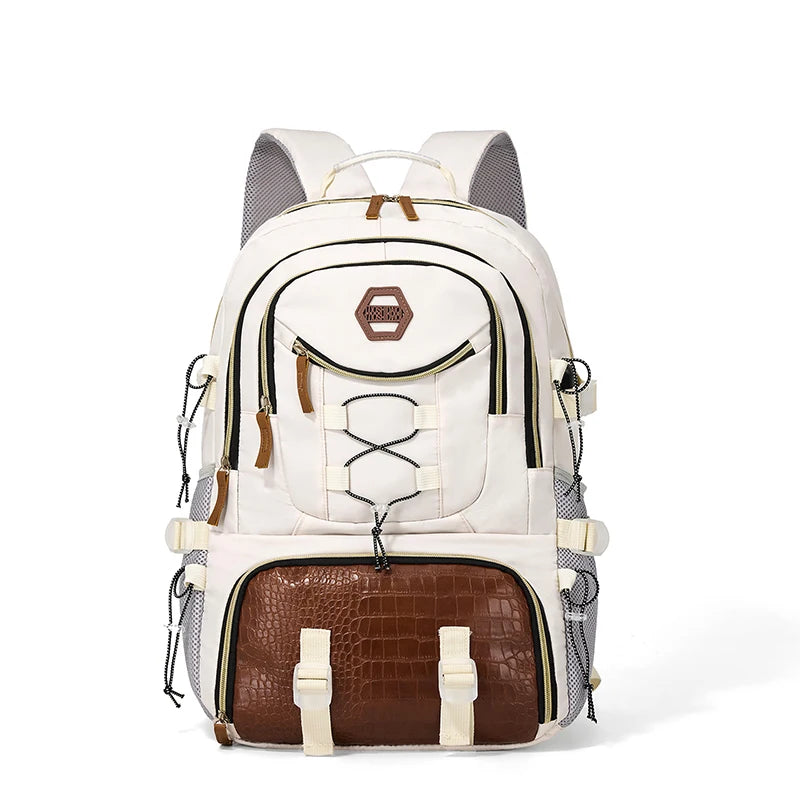 Men's Hiking Backpack with Shoe Compartment & Large Capacity