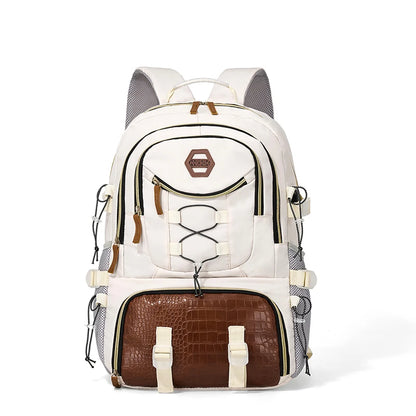 Men's Hiking Backpack with Shoe Compartment & Large Capacity
