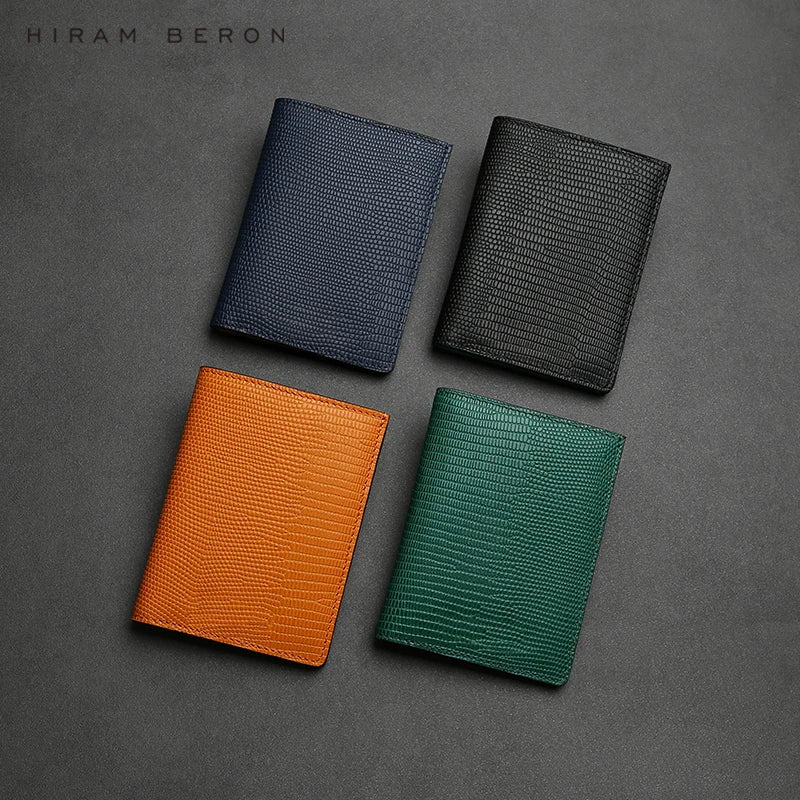 RFID Blocking Leather Wallet for Men, Slim Bifold Card Holder